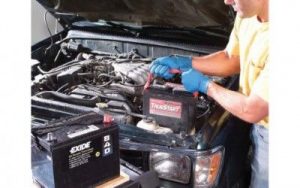 Montarea bateriilor auto