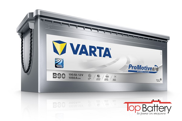 Baterii Varta EFB pentru camioane și autocare moderne